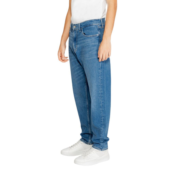 Blue Cotton Rigenerato Jeans & Pant Tommy Hilfiger Jeans