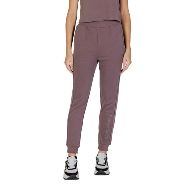 Purple Recycled Polyester Jeans & Pant Calvin Klein Sport