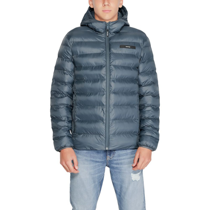 Black Recycled Polyester Jacket Calvin Klein