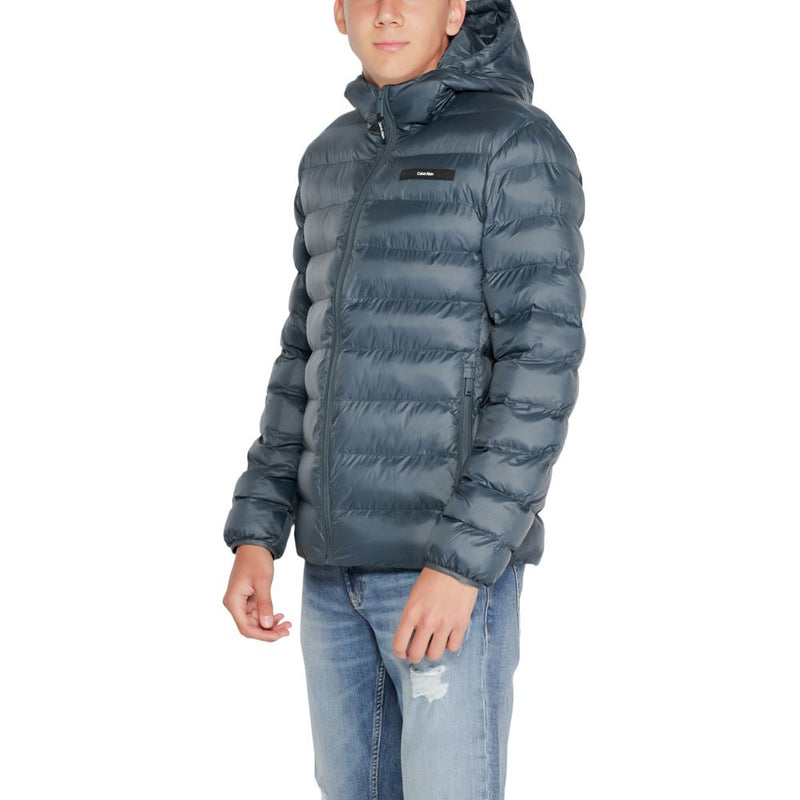Black Recycled Polyester Jacket Calvin Klein