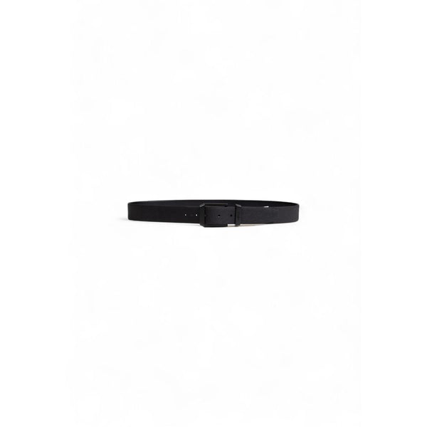 Black Leather Belt Antony Morato