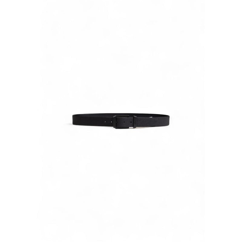 Black Leather Belt Antony Morato