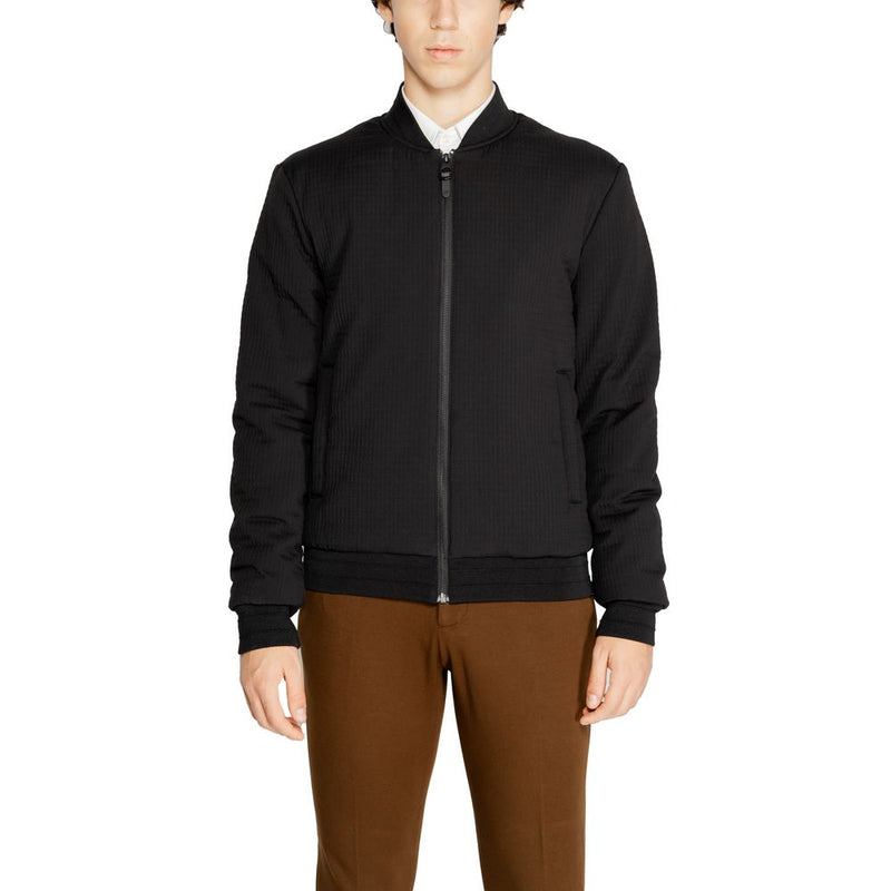 Black Polyester Jacket Antony Morato