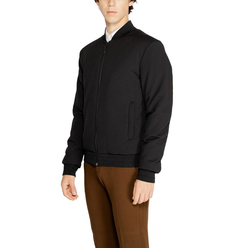 Black Polyester Jacket Antony Morato