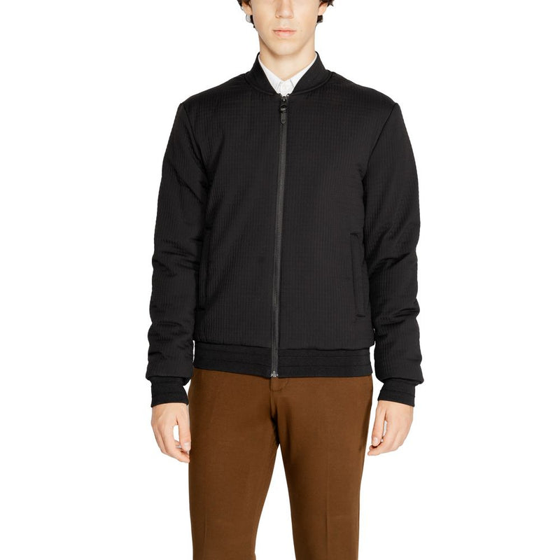 Black Polyester Jacket Antony Morato