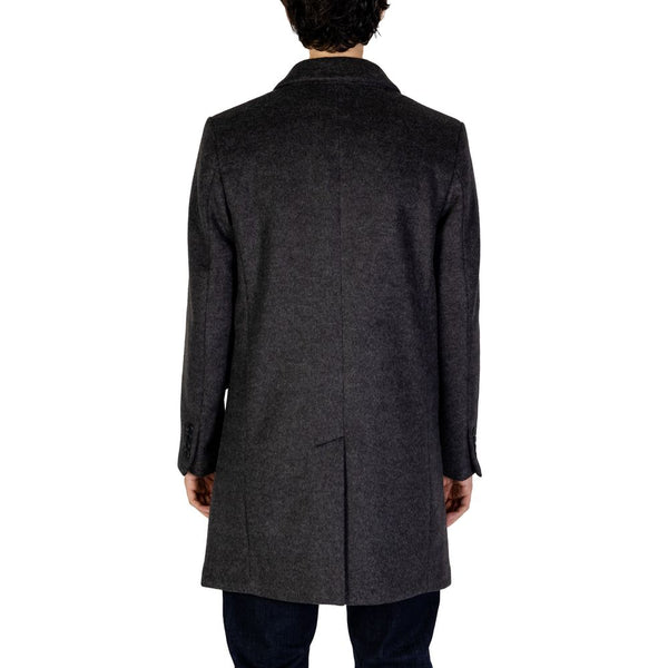 Gray Polyester Jacket Antony Morato