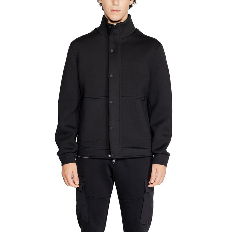 Black Polyester Jacket Antony Morato