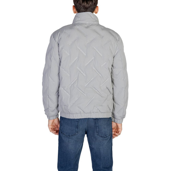 Gray Polyester Jacket Antony Morato