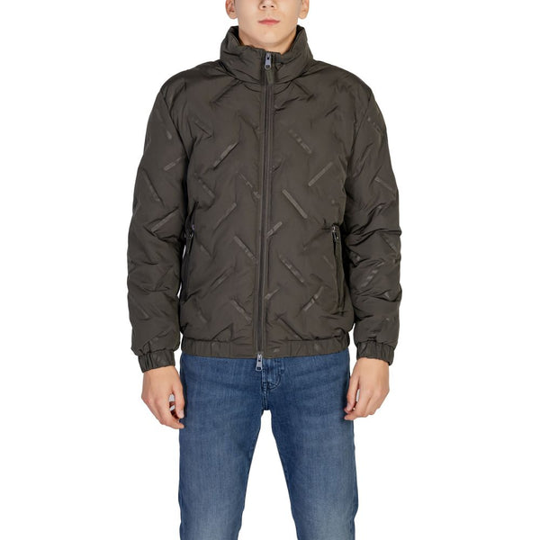 Green Polyester Jacket Antony Morato
