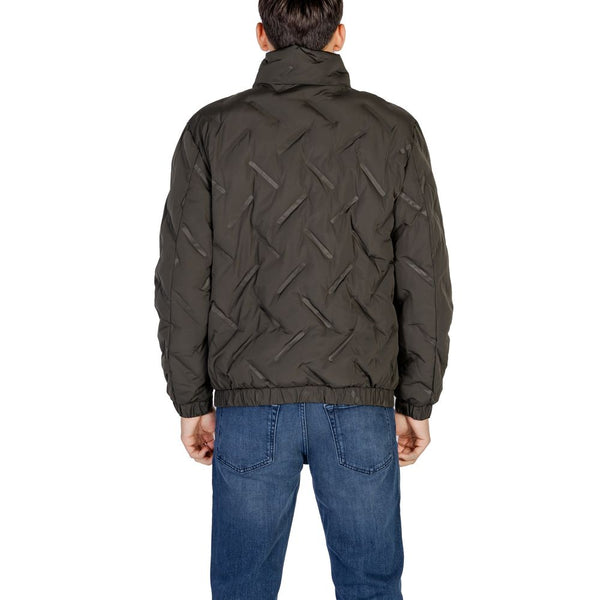 Green Polyester Jacket Antony Morato