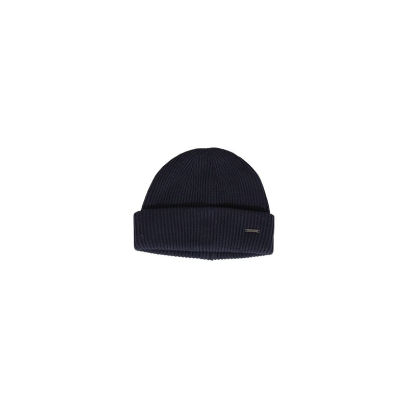 Blue Polyester Hats & Cap Antony Morato