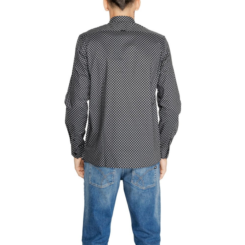 Gray Cotton Shirt Antony Morato