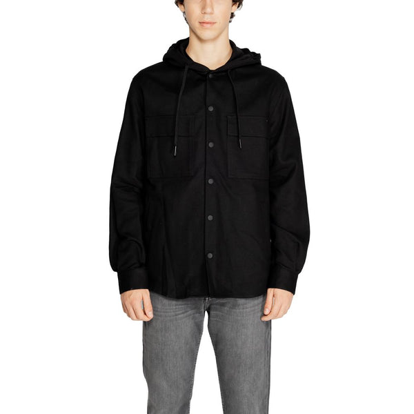Black Cotton Shirt Antony Morato