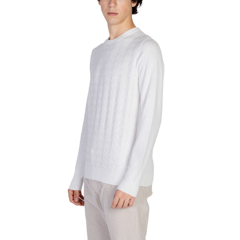 White Cotton T-Shirt Antony Morato