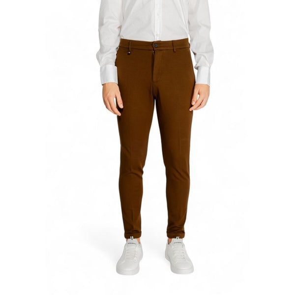 Brown Viscose Jeans & Pant Antony Morato
