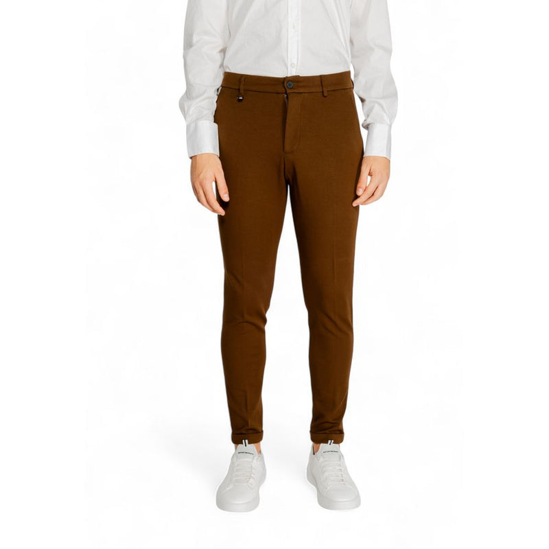 Brown Viscose Jeans & Pant Antony Morato