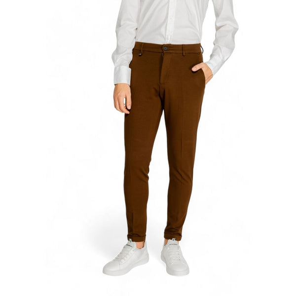 Brown Viscose Jeans & Pant Antony Morato