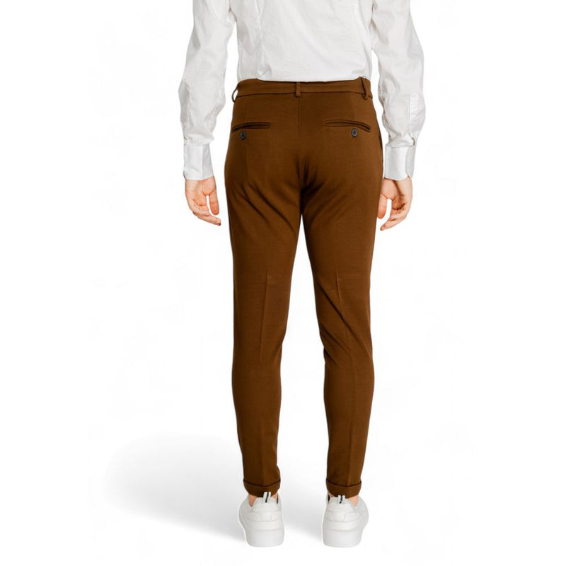 Brown Viscose Jeans & Pant Antony Morato