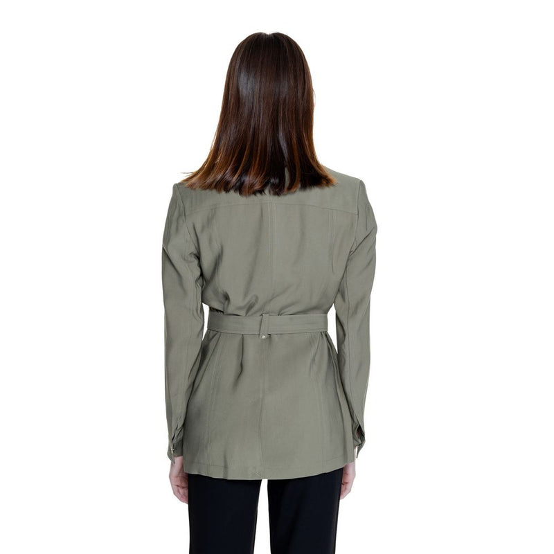 Green Viscose Suits & Blazer Morgan De Toi