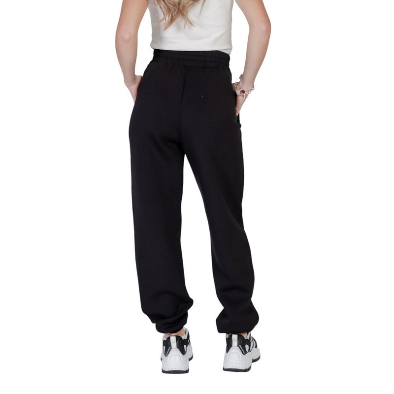 Black Viscose Jeans & Pant Guess Active