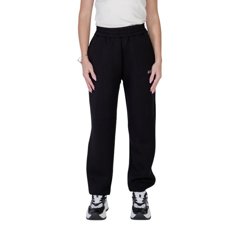 Black Viscose Jeans & Pant Guess Active