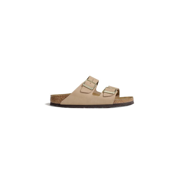 Beige Nubuck Leather Sandal Birkenstock