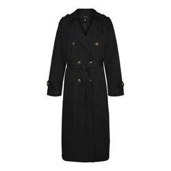 Black Polyester Jackets & Coat Vero Moda