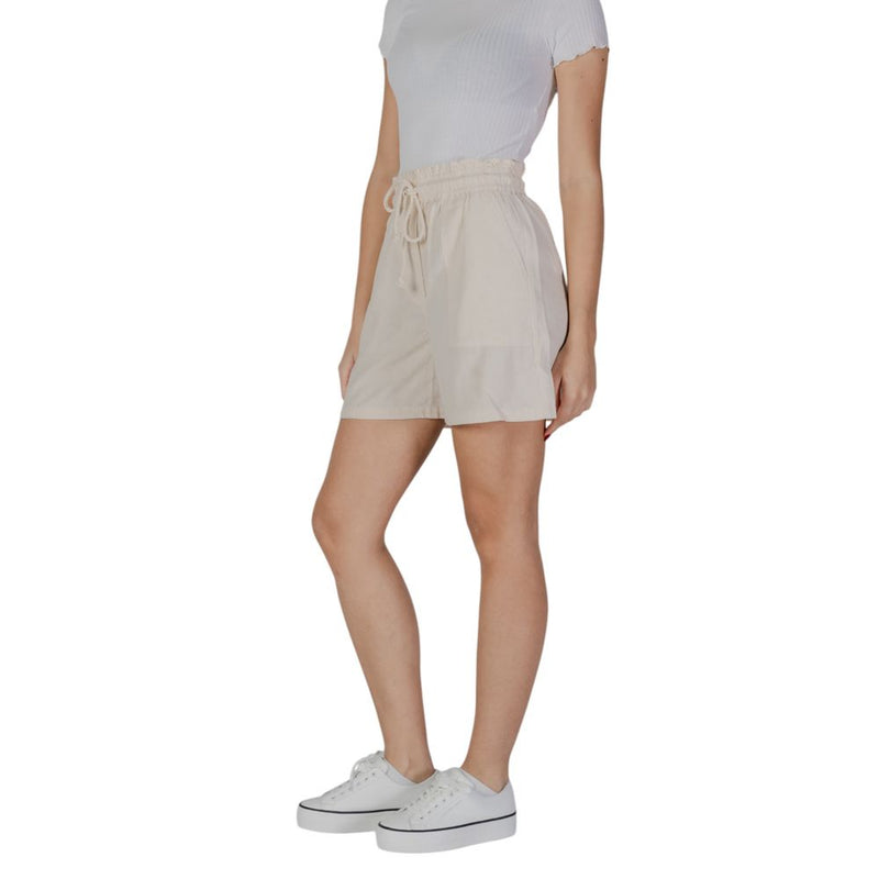 Beige Cotton Short B.Young