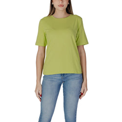 Green Cotton Tops & T-Shirt B.Young