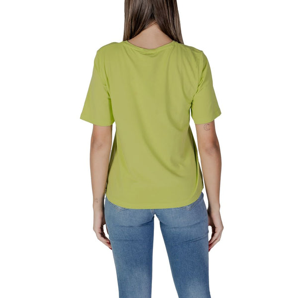 Green Cotton Tops & T-Shirt B.Young