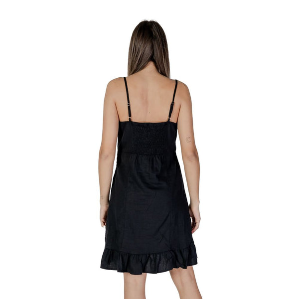 Black Linen Dress B.Young