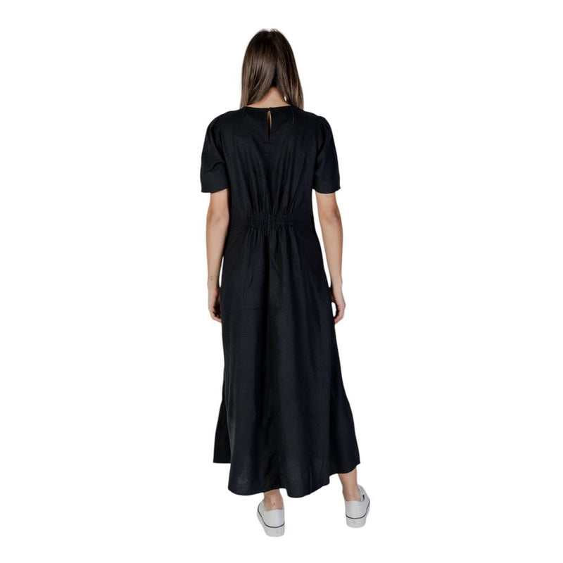 Black Linen Dress B.Young