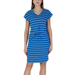 Blue Cotton Dress B.Young