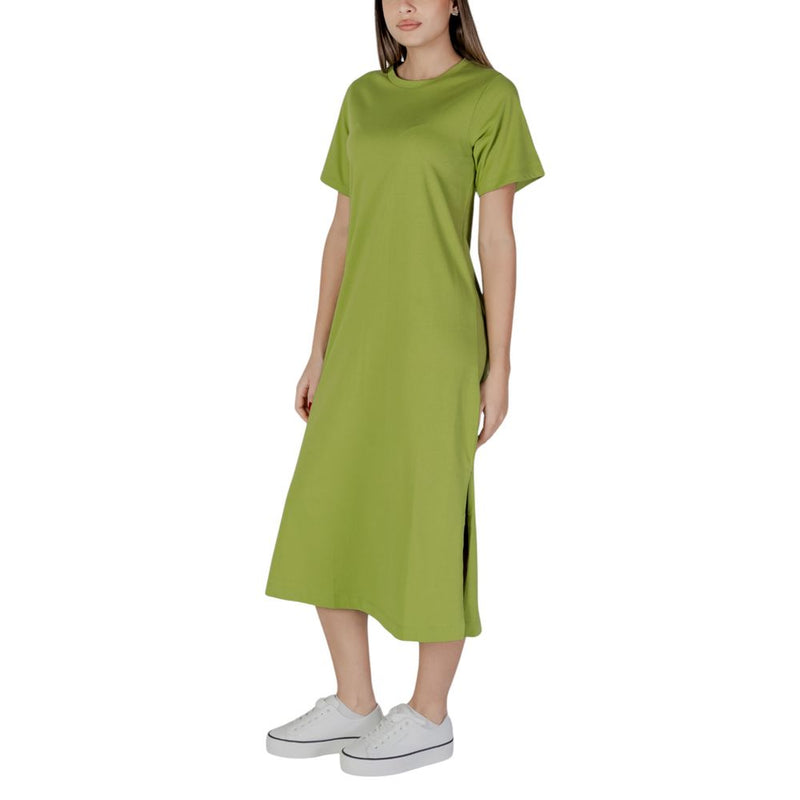 Green Cotton Dress B.Young