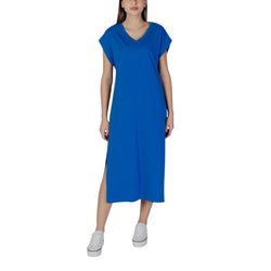 Blue Cotton Dress B.Young