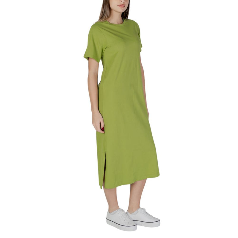 Green Cotton Dress B.Young