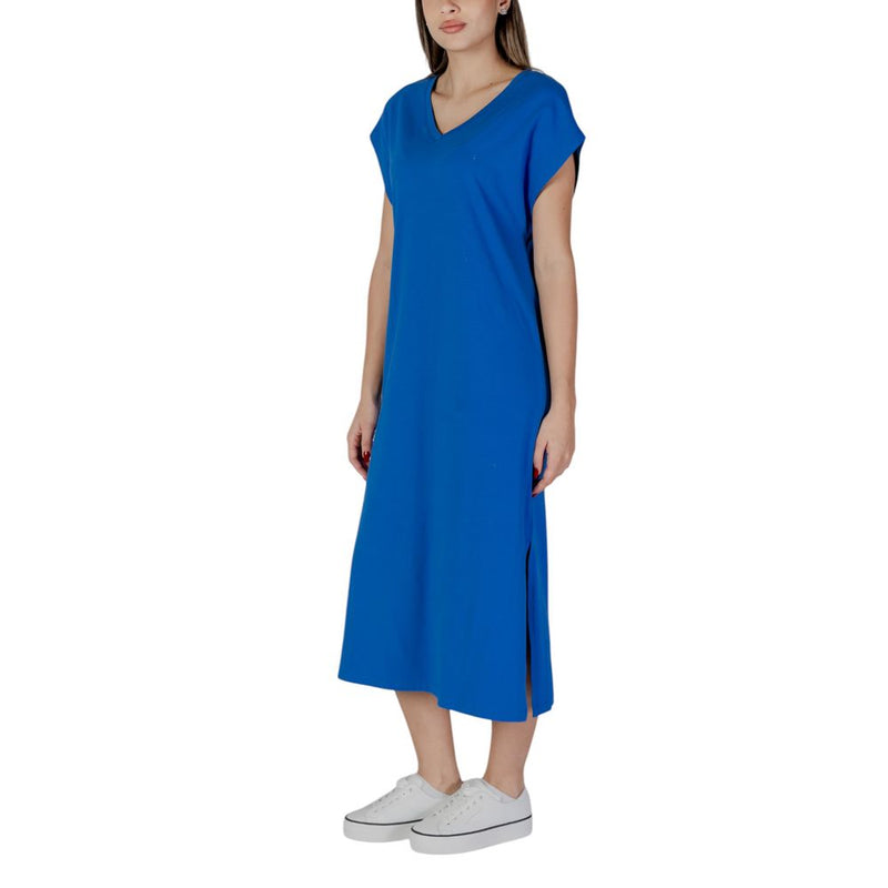 Blue Cotton Dress B.Young