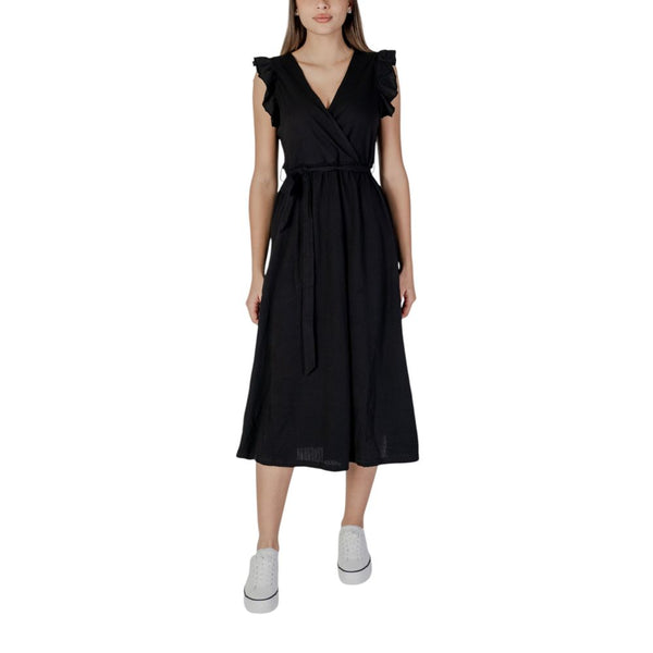 Black Cotton Dress B.Young