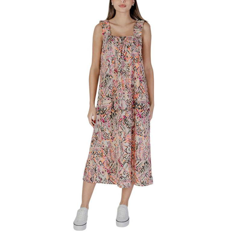 Multicolor Cotton Dress B.Young