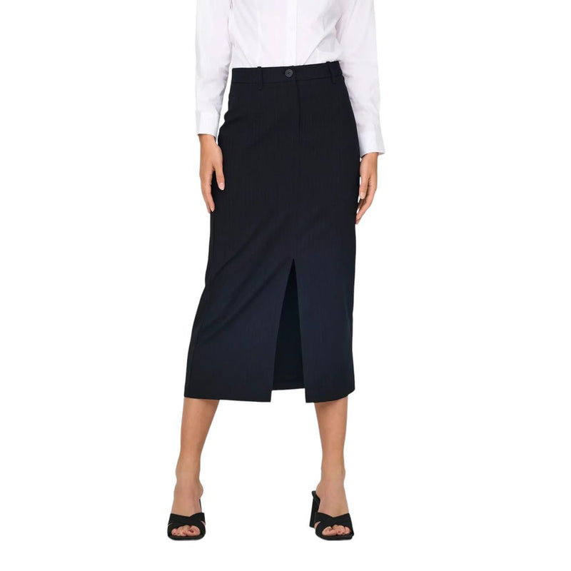 Gray Polyester Skirt Jacqueline De Yong