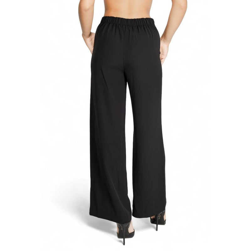 Black Polyester Jeans & Pant Rinascimento