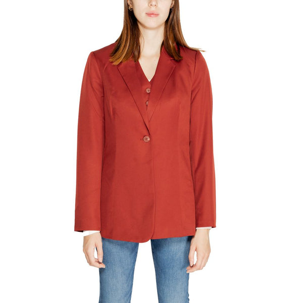 Red Polyester Suits & Blazer Vero Moda