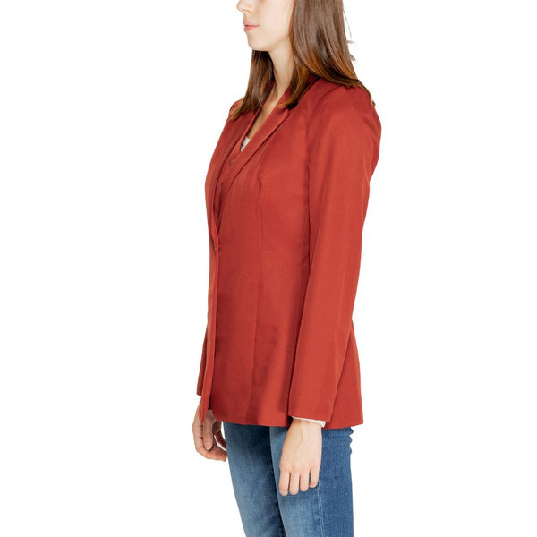 Red Polyester Suits & Blazer Vero Moda