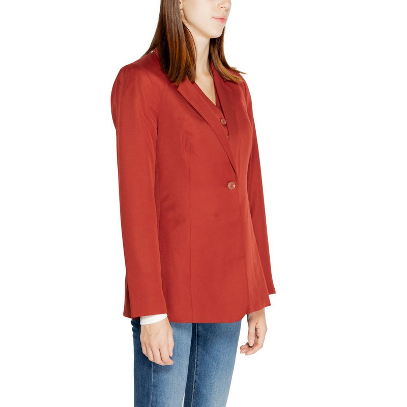 Red Polyester Suits & Blazer Vero Moda