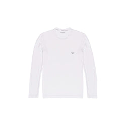 White Modal Shirt Emporio Armani Underwear