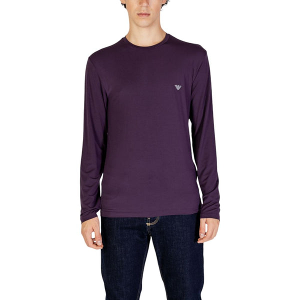 Purple Modal Shirt Emporio Armani Underwear