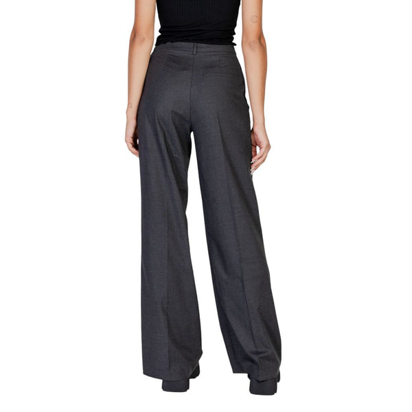 Gray Polyester Jeans & Pant Morgan De Toi