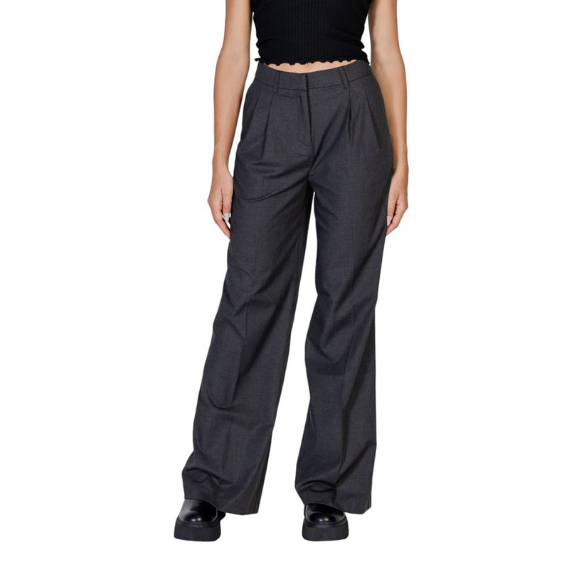 Gray Polyester Jeans & Pant Morgan De Toi
