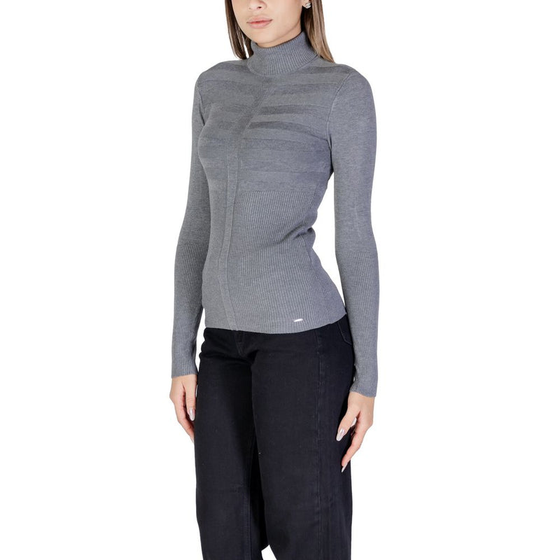 Gray Viscose Sweater Morgan De Toi