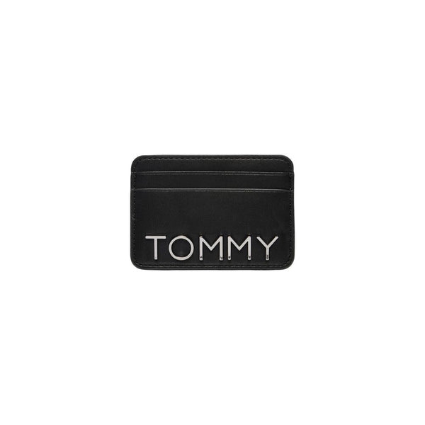 Black Polyethylene Wallet Tommy Hilfiger Jeans